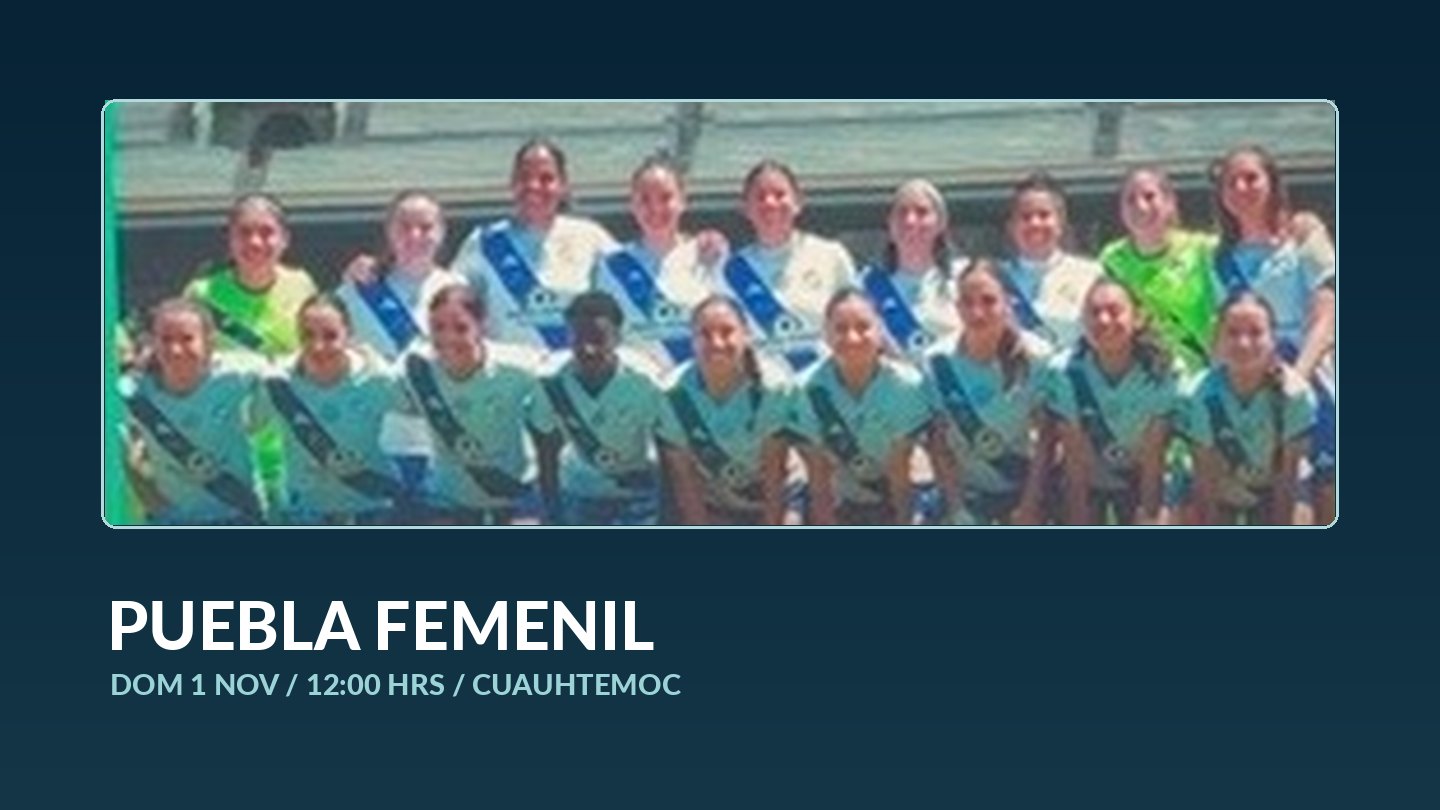 Fotografía de archivo de jugadoras del Club Puebla Femenil, no del partido ante Juárez