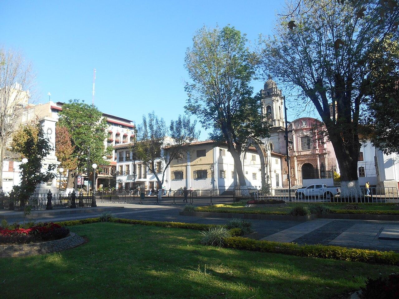 Centro histórico de Uruapan en una fotografía de archivo de febrero de 2020.
