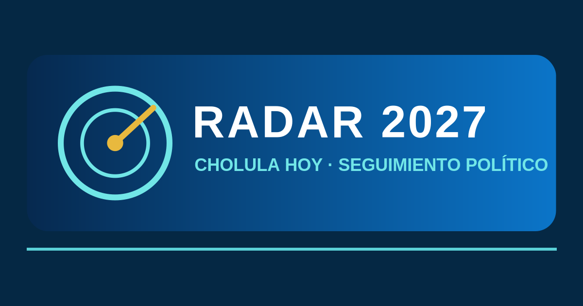 Identidad oficial RADAR 2027